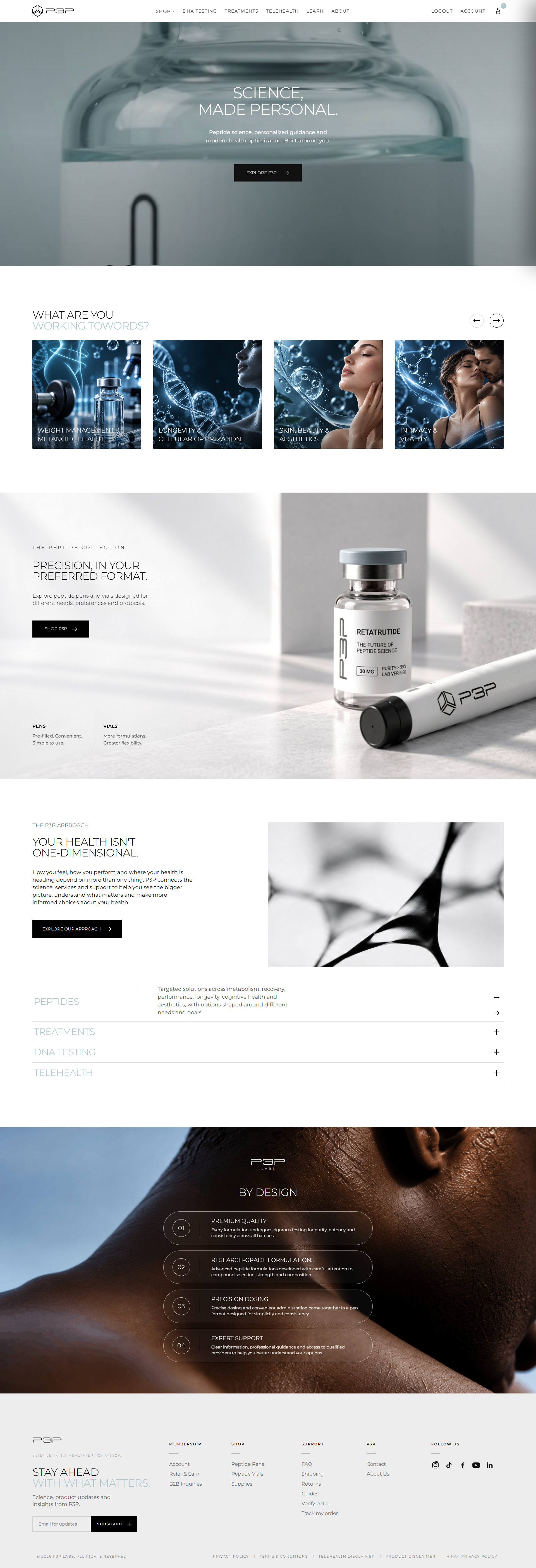 Harbor & Reed — full page preview